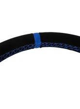 PRP Seats D-Shape Steering Wheel Suede Blue for G251 - Durable, Stylish Design                                     - G251 - Image 3