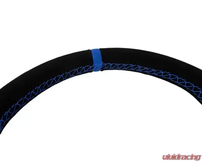 PRP Seats D-Shape Steering Wheel Suede Blue for G251 - Durable, Stylish Design - G251