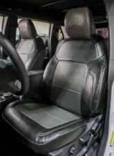 PRP Seats Front Seat Covers for 2021+ Ford Bronco, Durable Material, Custom Fit, Black                                     - B058 - Image 2