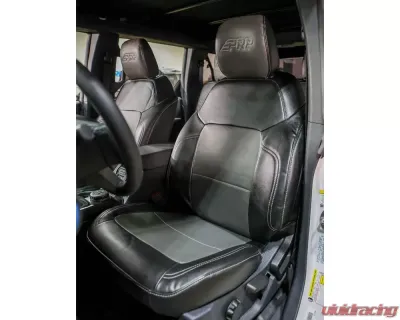 PRP Seats Front Seat Covers for 2021+ Ford Bronco, Durable Material, Custom Fit, Black - B058