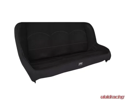 PRP Seats 36 Inch Wide All Black Rear Bench for Jeep Wrangler CJ7 1977-1995 - A3610-36-50