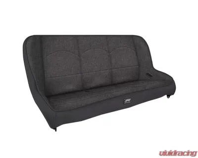 PRP Seats 36 Inch Wide All Gray Rear Bench for Jeep Wrangler CJ7 1977-1995 - A3610-36-54
