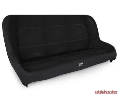 PRP Seats 39 Inch Wide All Black Rear Bench for Jeep Wrangler TJ 1997-2006 - A3610-39-50