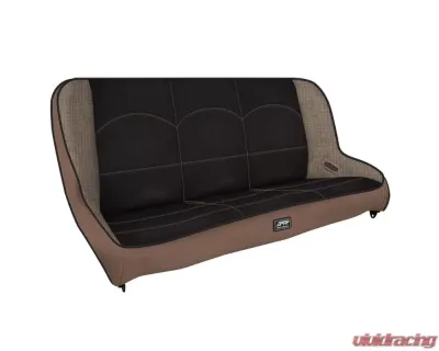 PRP Seats 39 Inch Wide Tan and Black Rear Bench for Jeep Wrangler TJ 1997-2006 - A3610-39-64