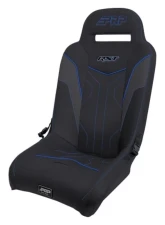 PRP Seats RST Rear Suspension Seat for Polaris RZR 2014-2023, Black & Blue, A4108-V                                     - A4108-V - Image 4
