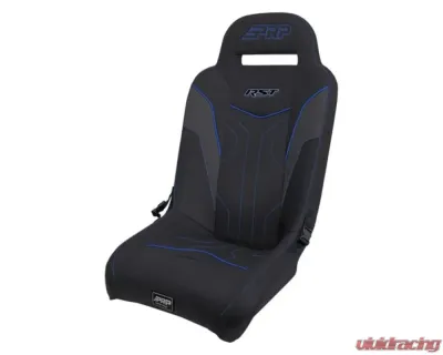 PRP Seats RST Rear Suspension Seat for Polaris RZR 2014-2023, Black & Blue, A4108-V - A4108-V