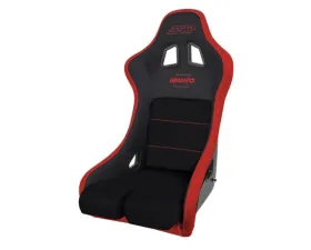 PRP Seats Bravo Composite Seat Black & Red - A4502-237, Off-Road Fitment, Durable Material