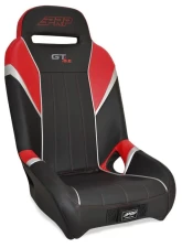 PRP Seats GT/S.E. Rear Suspension Seat Black with Red Outline for Polaris RZR XP 1000 2014-2018                                     - A58R-237 - Image 3