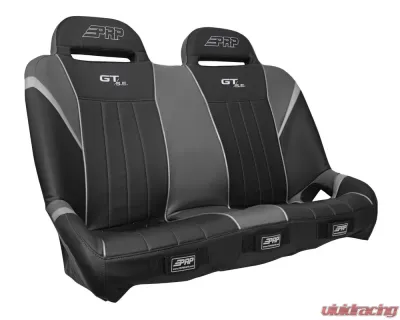 PRP Seats GT/S.E. Bench Seat Black and Gray for Polaris RZR XP 4 1000 2014-2019 - A60-203