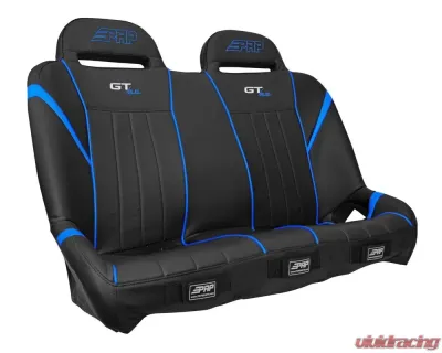 PRP Seats GT/S.E. Bench Black and Blue for Polaris RZR XP 4 1000 2014-2019 - A60-V