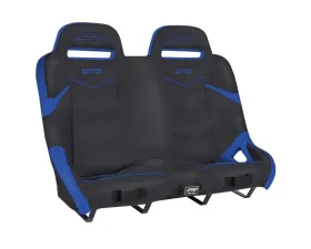 PRP Seats GT3 Rear Suspension Bench for Polaris RZR 2014-2023, Blue, Durable Material