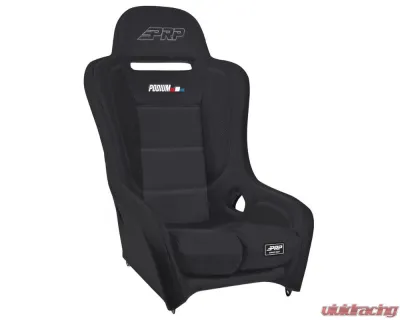 PRP Seats Podium Elite Suspension Seat Black Vinyl for UTV, Off-Road, Racing Use - A9101-201