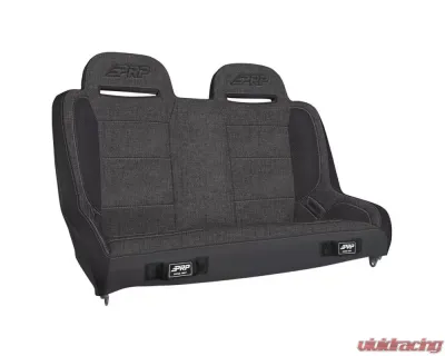 PRP Seats Elite Series Rear Bench Seat for Jeep Wrangler JKU 2007-2018 All Grey - A9240-47-54