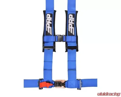 PRP Seats SB4.3B 3 Inch 4 Point Harness in Blue for Racing and Off-Road Use - SB4.3B