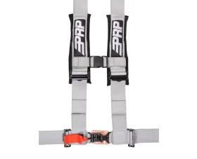 PRP Seats 3 Inch 4 Point Harness Silver