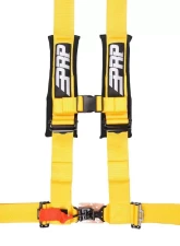 PRP Seats 3 Inch 4 Point Harness Yellow for SB4.3Y - Durable Safety Restraint System                                     - SB4.3Y - Image 3