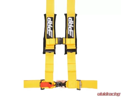 PRP Seats 3 Inch 4 Point Harness Yellow for SB4.3Y - Durable Safety Restraint System - SB4.3Y
