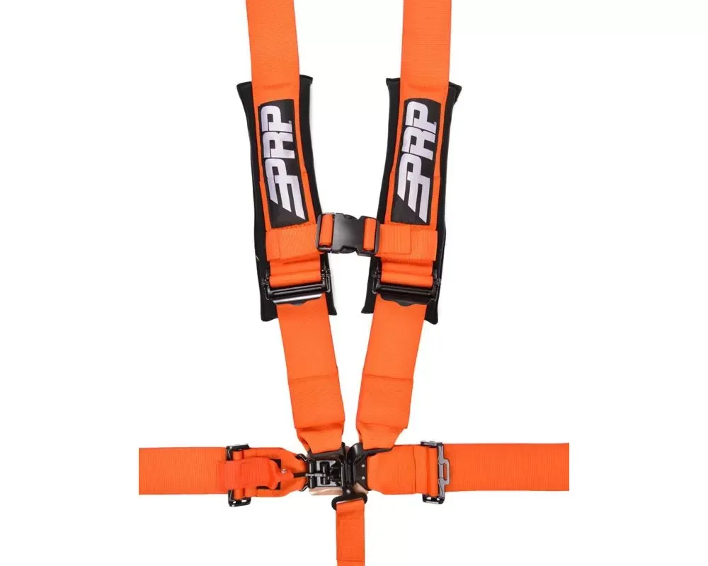 PRP Seats 3 Inch 5 Point Harness Orange - SB5.3O