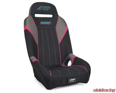 PRP Seats Shreddy Black & Pink GT/S.E. Suspension Seat Polaris | Can-AM | Honda - SHRDYA5701-02