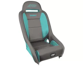 PRP Seats Comp Elite Suspension Seat Grey & Teal