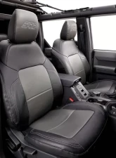PRP Seats Front Seat Covers for Ford Bronco 4 Door 2021+, Durable Material, Black                                     - B060 - Image 4