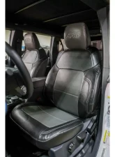 PRP Seats Front Seat Covers for Ford Bronco 4 Door 2021+, Durable Material, Black                                     - B060 - Image 2