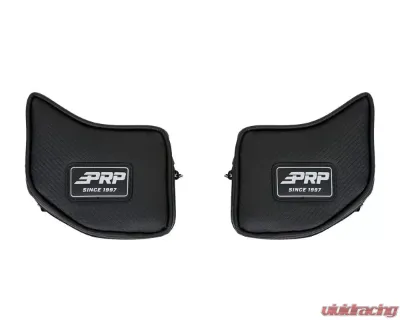 PRP Seats Rear Seat Shoulder Pad Pair for Polaris RZR Pro XP, Pro R, Turbo R, Black - E103-210