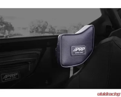 PRP Seats Rear Seat Shoulder Pad Pair for Polaris RZR Pro XP, Pro R, Turbo R, Black - E103-210