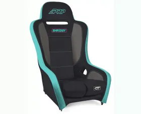 PRP Seats Black & Teal Podium Elite Suspension Seat