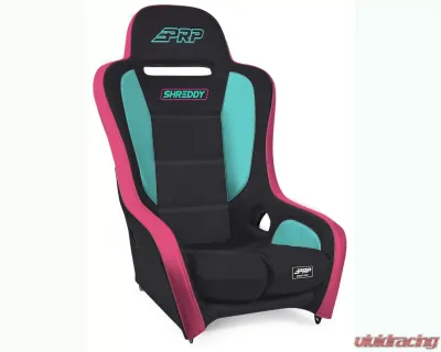 PRP Seats Black Pink & Teal Podium Elite Suspension Seat SHRDYA9101-02 - SHRDYA9101-02