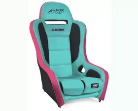 PRP Seats Pink Teal & Black Podium Elite Suspension Seat SHRDYA9101-03