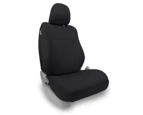 PRP Seats Front Seat Cover Fold Flat Edition Black/Black Stitching for Toyota Tacoma 2012-2015
