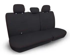 PRP Seats Rear Bench Cover Black/Red for Toyota Tacoma 2012-2015, B052-01