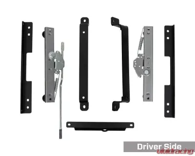 PRP Seats Seat Mount Kit Pair for Kawasaki KRX 2020-2023 C70, Black Steel - C70