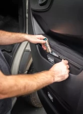 PRP Seats Upper Door Bags Pair for Mercedes Sprinter Van 2019+, Durable Material, Black                                     - E121 - Image 3