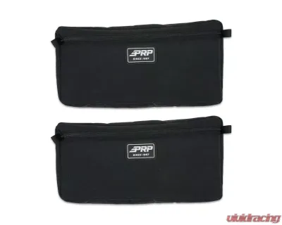 PRP Seats Lower Door Bags Pair for Mercedes Sprinter Van 2019+, Durable Material, Black - E122