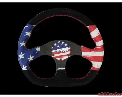 PRP Seats Steering Wheel Center Cap G100-NG1 New Glory Stars and Stripes - G100-NG1