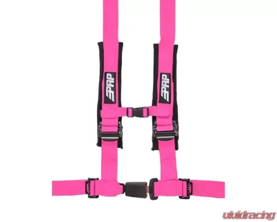 PRP Seats 4-Point Harness with 2 Inch Belts - Pink for SBAuto2P Fitment - SBAuto2P