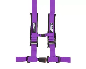 PRP Seats 4-Point Harness with 2 Inch Belts - Purple