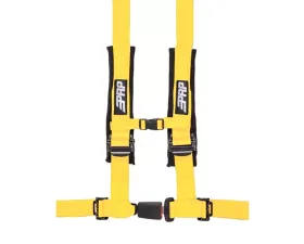 PRP Seats 4-Point Harness with 2 Inch Belts - Yellow