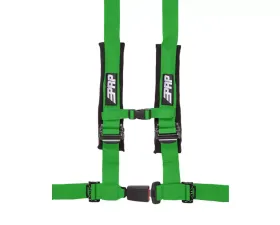 PRP Seats 4-Point Harness with 2 Inch Belts - Green
