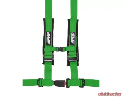PRP Seats 4-Point Harness with 2 Inch Belts - Green for SBauto2GN - SBauto2GN