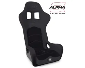 PRP Seats Alpha Composite Extra Wide Black Seat for UTVs and Off-Road Vehicles