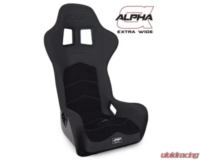 PRP Seats Alpha Composite Extra Wide Black Seat for UTVs and Off-Road Vehicles - A3902-201