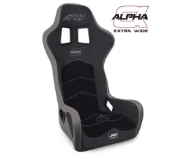 PRP Seats Alpha Composite Extra Wide Seat Black with Grey - A3902-203