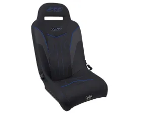 PRP Seats RST Suspension Seat Black with Blue for Polaris RZR PRO XP | PRO R | Turbo R 2020-2023