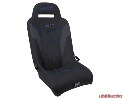 PRP Seats RST Suspension Seat Black with Blue for Polaris RZR PRO XP | PRO R | Turbo R 2020-2023 - A4101-PORXP-V