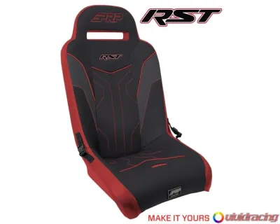 PRP Seats RST Rear Suspension Seat for 2020 Honda Talon 1000X-4, Black Fabric - A4108-TALON