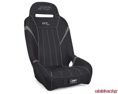 PRP Seats GT/S.E. Suspension Seat Black with Gray for Polaris RZR PRO XP | PRO R | Turbo R - A5701-PORXP-203