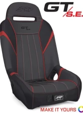 PRP Seats GT/S.E. Suspension Seat for Polaris RZR PRO XP | PRO R | Turbo R - Black Fabric                                     - A5701-PORXP - Image 2